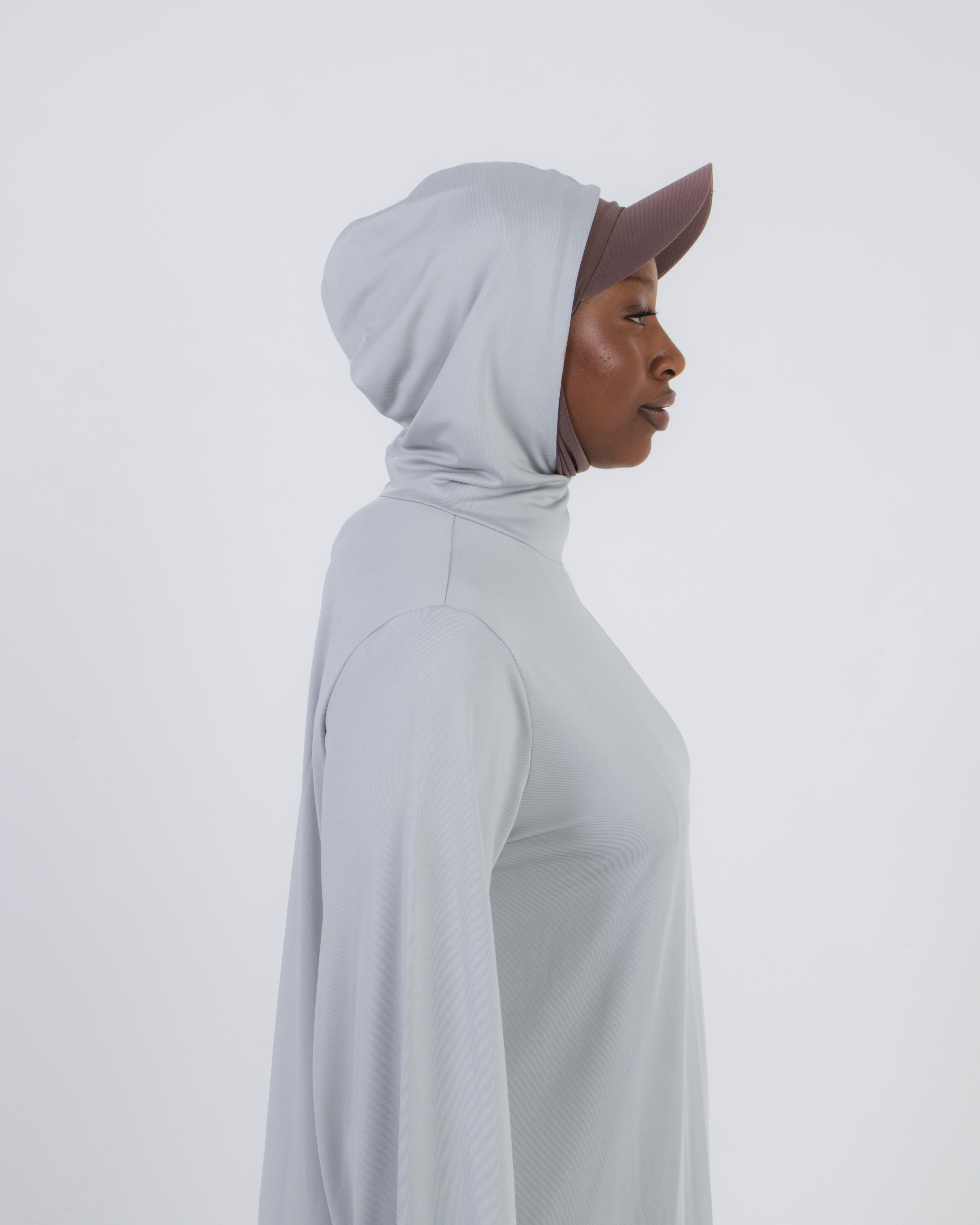 Long hooded top online