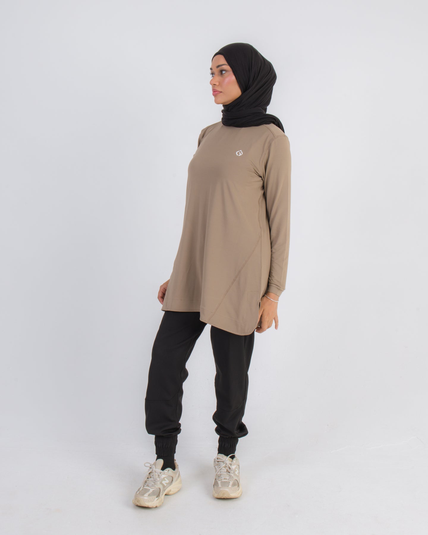 Relaxed Fit Top - Taupe