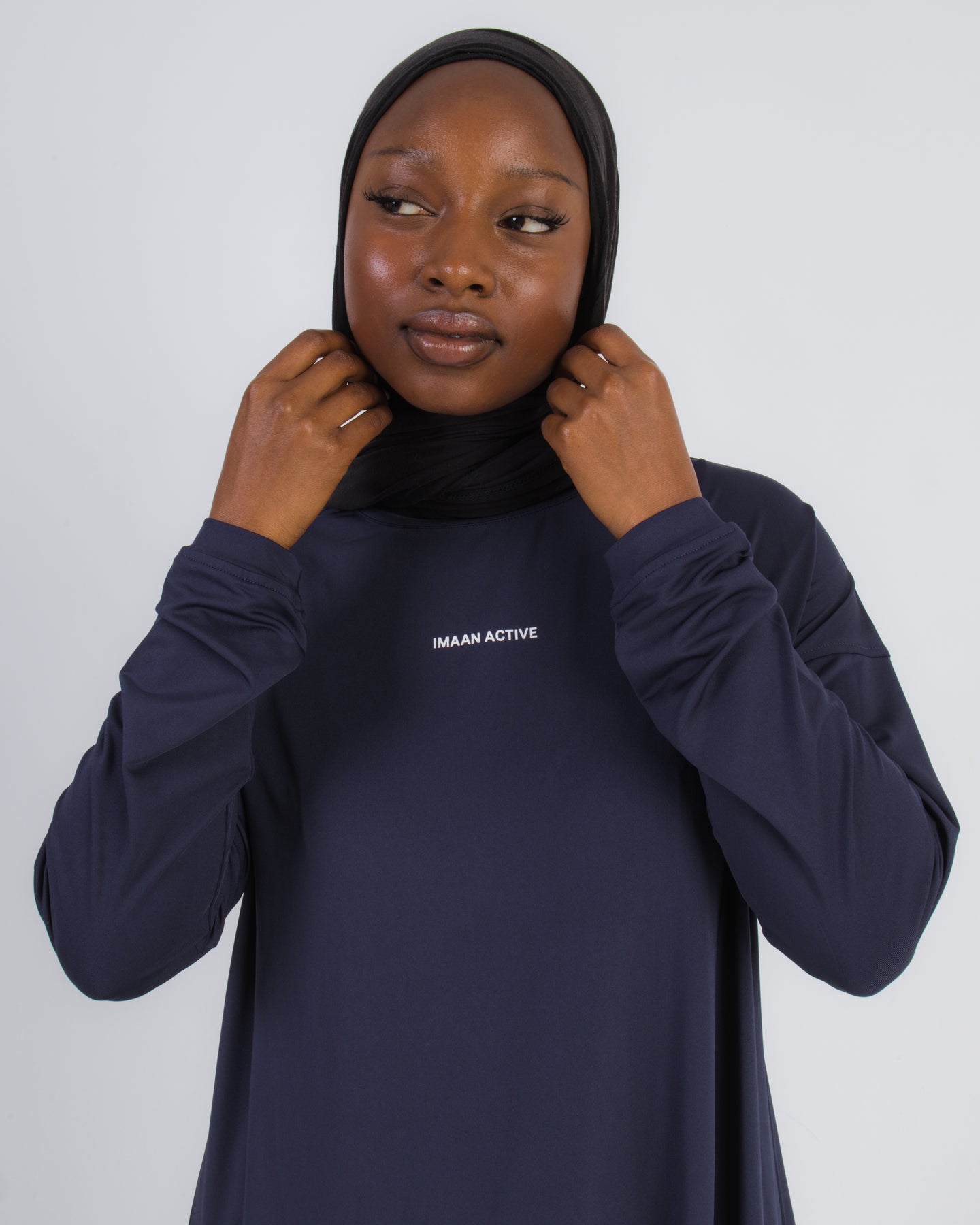 Longline Top - Navy