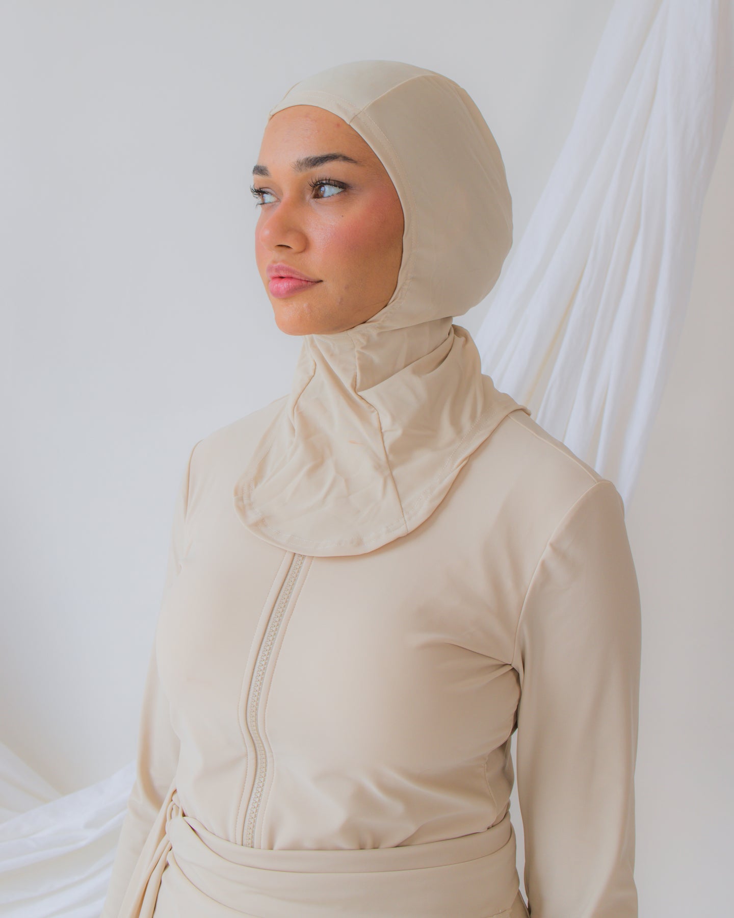 Imaan Swim Instant Hijab - Stone