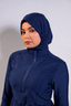 Imaan Swim Sculpt Hijab - Navy