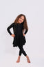 Layan Kids 2 Piece Swimsuit - Black