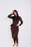 Sara 3 Piece Swimsuit - Chocolate