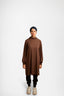 Longline Hooded Top - Mocha