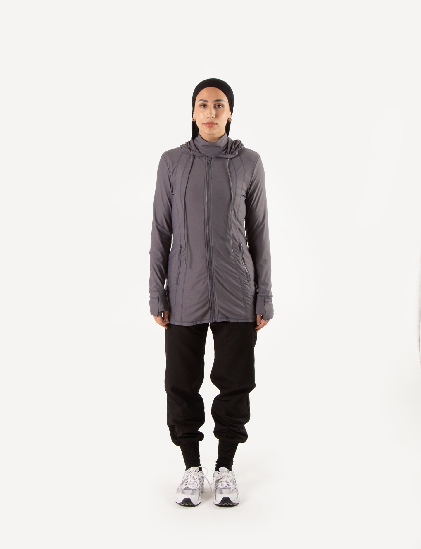 Tech Running Jacket - Grey