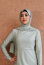 Imaan Swim Hijab Wrap - Sage
