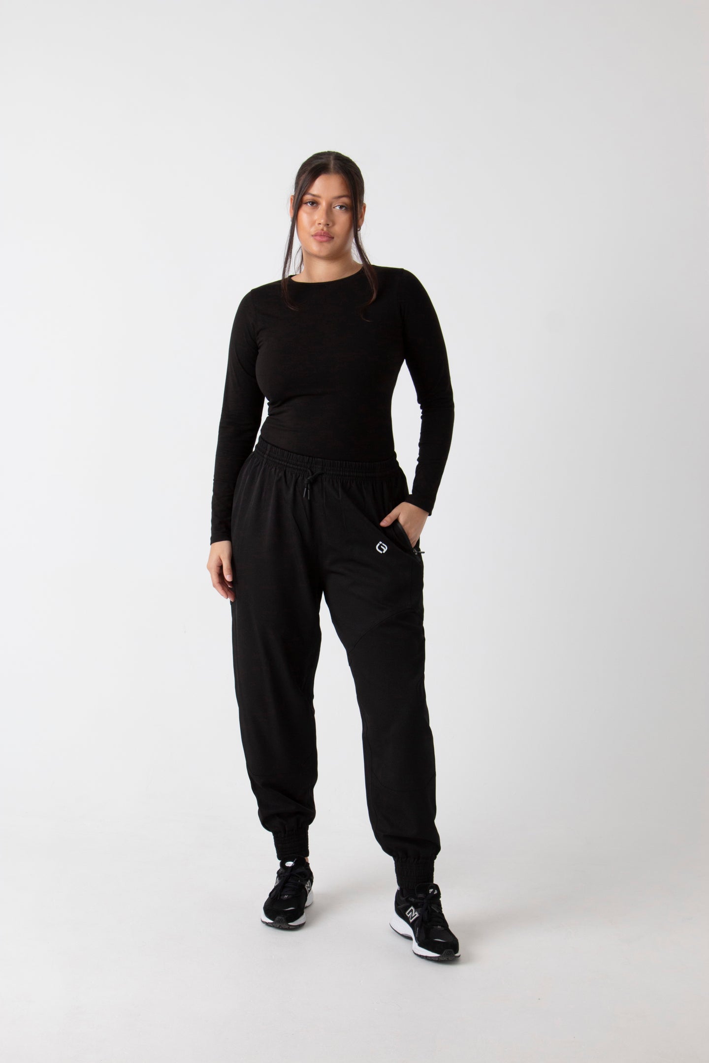 Relaxed Fit Joggers - Black